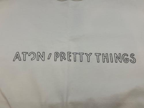 ATON（エイトン）ATON (エイトン) ATON / PRETTY THINGS 半袖カットソー ホワイト サイズ:SIZE 04/B:88〜98 T:165〜175の古着・服飾アイテム