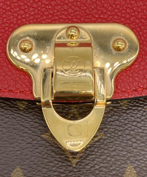 LOUIS VUITTON（ルイ ヴィトン）LOUIS VUITTON (ルイ ヴィトン) サン プラシード/モノグラム ブラウン×レッドの古着・服飾アイテム