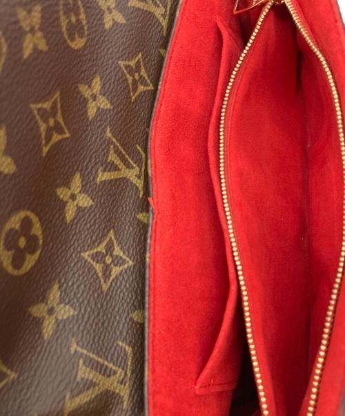 LOUIS VUITTON（ルイ ヴィトン）LOUIS VUITTON (ルイ ヴィトン) サン プラシード/モノグラム ブラウン×レッドの古着・服飾アイテム