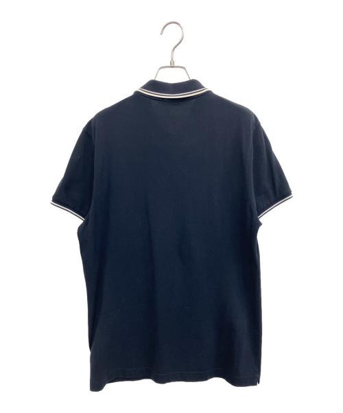 MONCLER（モンクレール）MONCLER (モンクレール) MAGLIA ポロシャツ ネイビー サイズ:SIZE Mの古着・服飾アイテム