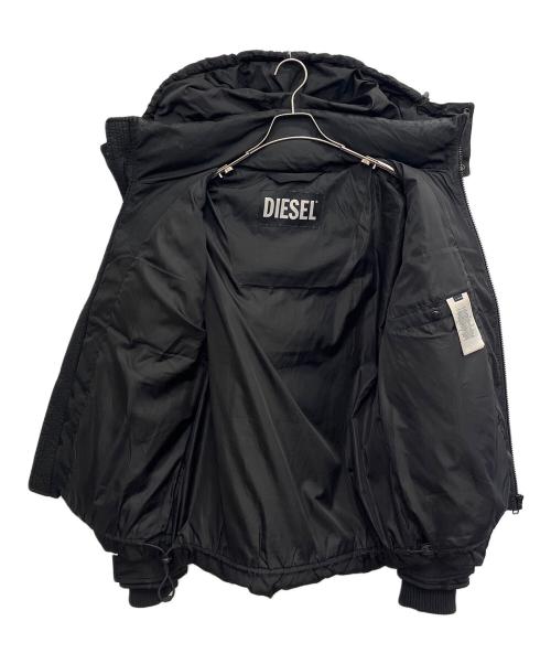 DIESEL（ディーゼル）DIESEL (ディーゼル) 中綿ジャケット ブラック サイズ:SIZE Mの古着・服飾アイテム