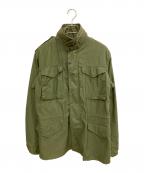 US ARMY×ALPHA INDUSTRIES INCユーエスアーミー×アルファインダストーリーズ）の古着「M65 フィールドジャケット　ミリタリージャケット」｜グリーン
