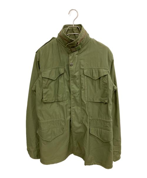 US ARMY（ユーエスアーミー）US ARMY (ユーエスアーミー) ALPHA INDUSTRIES INC (アルファインダストーリーズ) M65 フィールドジャケット　ミリタリージャケット グリーン サイズ:SIZE SMALL LONGの古着・服飾アイテム