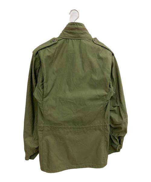 US ARMY（ユーエスアーミー）US ARMY (ユーエスアーミー) ALPHA INDUSTRIES INC (アルファインダストーリーズ) M65 フィールドジャケット　ミリタリージャケット グリーン サイズ:SIZE SMALL LONGの古着・服飾アイテム