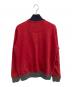 NAPAPIJRI (ナパピリ) スウェットジャケット レッド×ネイビー サイズ:SIZE M：6000円