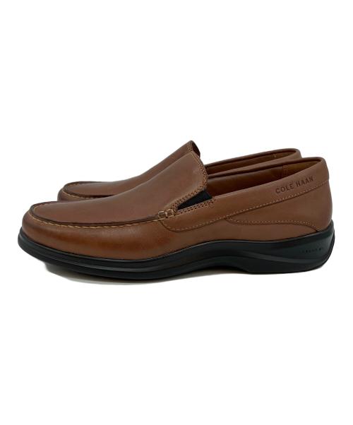 COLE HAAN（コールハーン）COLE HAAN (コールハーン) スリッポン ブラウン サイズ:SIZE 25.5cmの古着・服飾アイテム