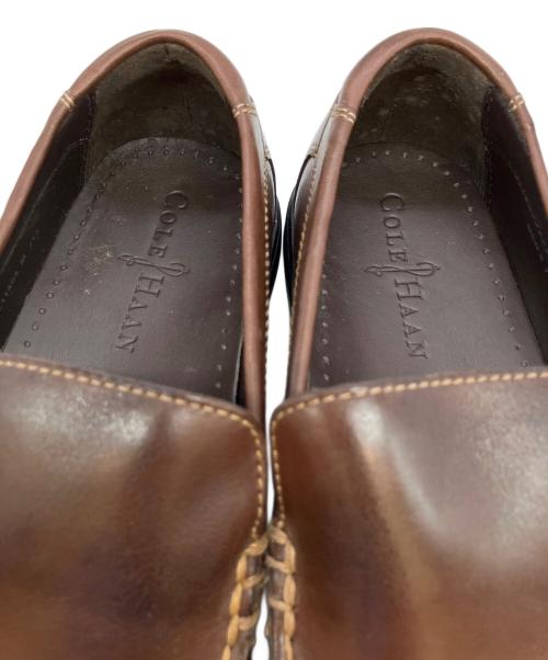COLE HAAN（コールハーン）COLE HAAN (コールハーン) スリッポン ブラウン サイズ:SIZE 25cmの古着・服飾アイテム