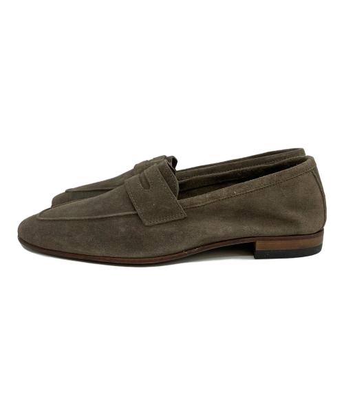 BARNEYS NEWYORK（バーニーズ・ニューヨーク）BARNEYS NEWYORK (バーニーズ・ニューヨーク) スウェードローファー ブラウン サイズ:SIZE 25cmの古着・服飾アイテム