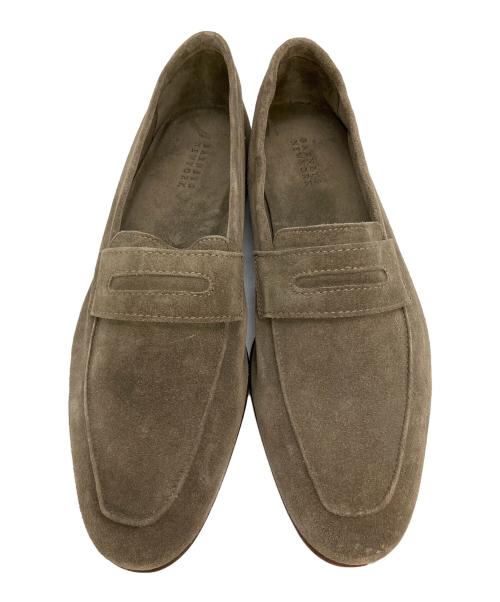 BARNEYS NEWYORK（バーニーズ・ニューヨーク）BARNEYS NEWYORK (バーニーズ・ニューヨーク) スウェードローファー ブラウン サイズ:SIZE 25cmの古着・服飾アイテム