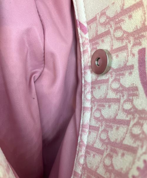 Christian Dior（クリスチャン ディオール）Christian Dior (クリスチャン ディオール) ワンショルダーバッグ ピンク×ホワイトの古着・服飾アイテム