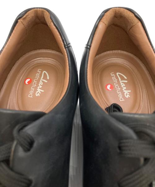 CLARKS（クラークス）CLARKS (クラークス) プレーントゥシューズ ブラック サイズ:SIZE 26.5cmの古着・服飾アイテム