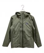 Patagoniaパタゴニア）の古着「インサレーテッド ボルダー フォーク レイン ジャケット マウンテンパーカー」｜カーキ