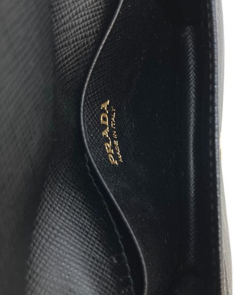 PRADA（プラダ）PRADA (プラダ) カードケース ブラックの古着・服飾アイテム