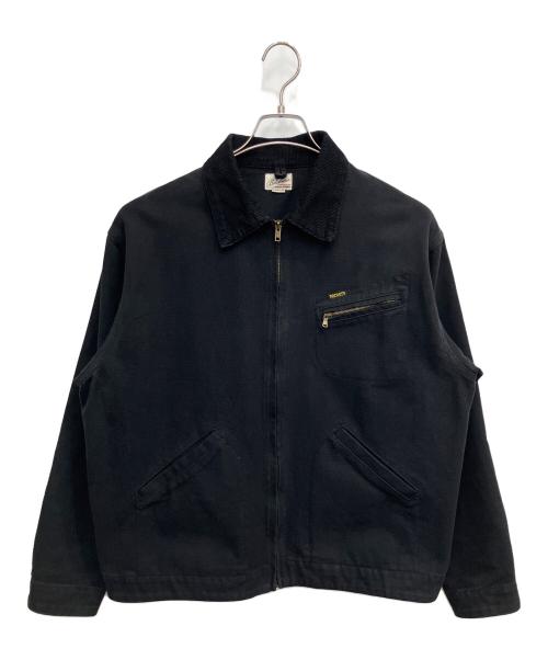BACKERS（バッカーズ）Backers (バッカーズ) ワークジャケット　デニムジャケット ブラック サイズ:SIZE Mの古着・服飾アイテム