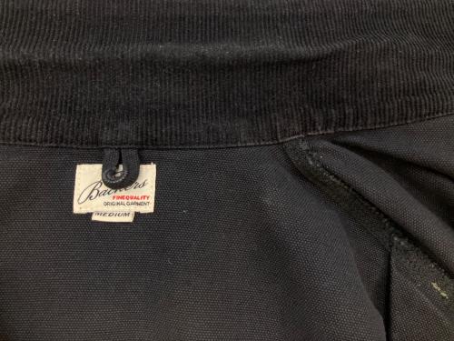 BACKERS（バッカーズ）Backers (バッカーズ) ワークジャケット　デニムジャケット ブラック サイズ:SIZE Mの古着・服飾アイテム
