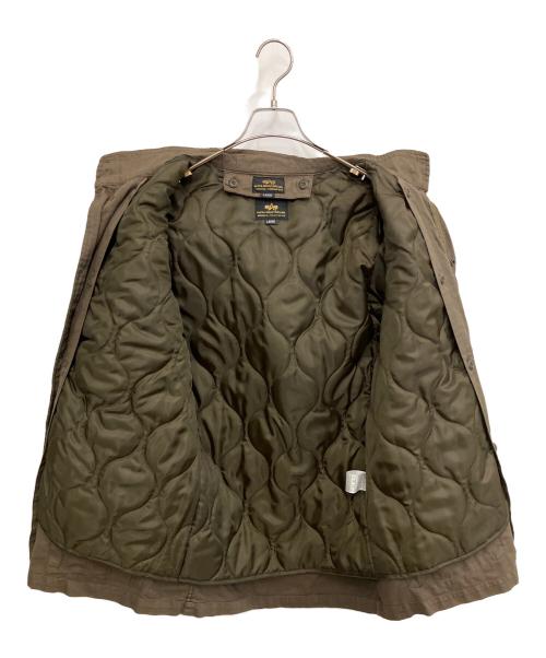 ALPHA（アルファ）ALPHA (アルファ) M65フィールドジャケット ミリタリージャケット グリーン サイズ:SIZE Lの古着・服飾アイテム