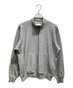 Championチャンピオン）の古着「REVERSE WEAVE ジップアップスウェット」｜グレー