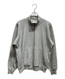 Champion（チャンピオン）の古着「REVERSE WEAVE ジップアップスウェット」｜グレー
