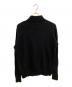 VERSACE (ヴェルサーチ) ハーフジップニット ブラック サイズ:SIZE M：7000円