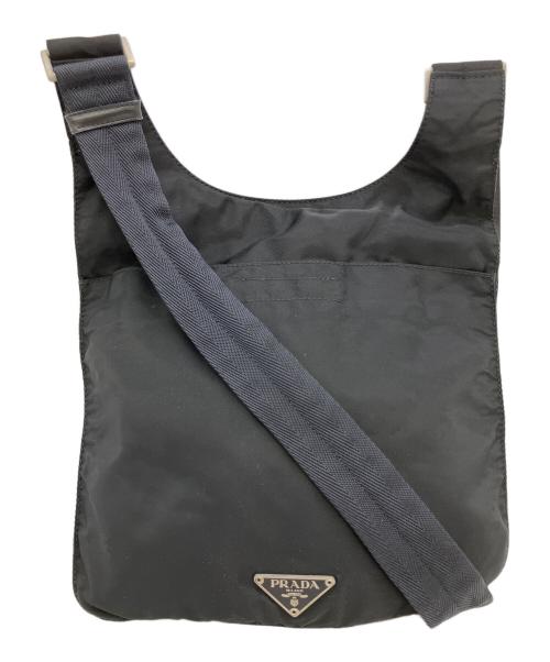 PRADA（プラダ）PRADA (プラダ) ショルダーバッグ ブラックの古着・服飾アイテム