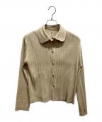 PLEATS PLEASEプリーツプリーズ）の古着「長袖シャツ」｜イエロー