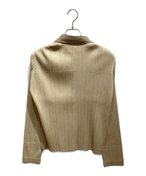 PLEATS PLEASE（プリーツプリーズ）PLEATS PLEASE (プリーツプリーズ) 長袖シャツ イエロー サイズ:SIZE 4の古着・服飾アイテム