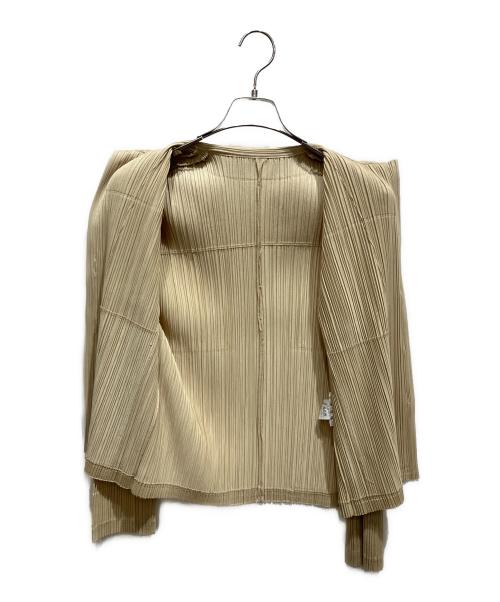 PLEATS PLEASE（プリーツプリーズ）PLEATS PLEASE (プリーツプリーズ) 長袖シャツ イエロー サイズ:SIZE 4の古着・服飾アイテム