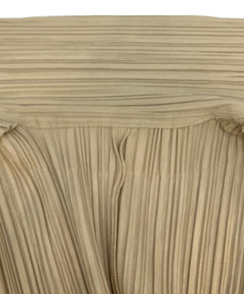 PLEATS PLEASE（プリーツプリーズ）PLEATS PLEASE (プリーツプリーズ) 長袖シャツ イエロー サイズ:SIZE 4の古着・服飾アイテム