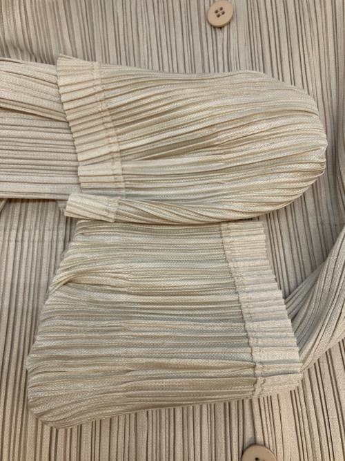 PLEATS PLEASE（プリーツプリーズ）PLEATS PLEASE (プリーツプリーズ) 長袖シャツ イエロー サイズ:SIZE 4の古着・服飾アイテム