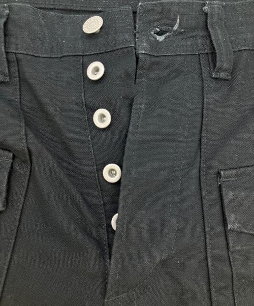 SASSAFRAS（ササフラス）SASSAFRAS (ササフラス) ワークパンツ ブラック サイズ:SIZE Sの古着・服飾アイテム