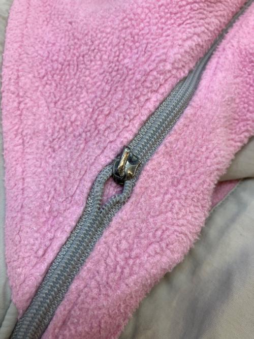 THE NORTH FACE（ザ ノース フェイス）THE NORTH FACE (ザ ノース フェイス) デナリジャケット フリースジャケット ピンク×グレー サイズ:SIZE Lの古着・服飾アイテム