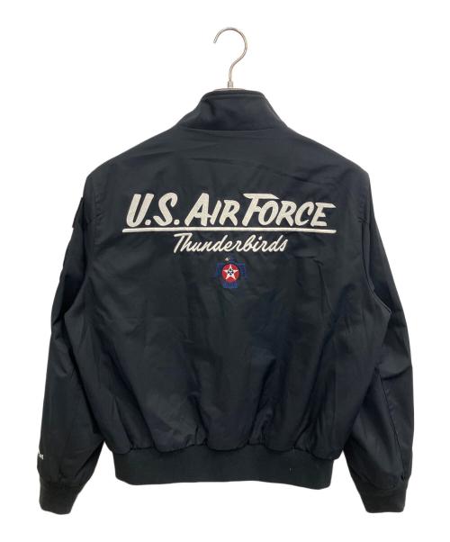 AVIREX（アヴィレックス）AVIREX (アヴィレックス) ジップアップジャケット ブラック サイズ:SIZE Mの古着・服飾アイテム