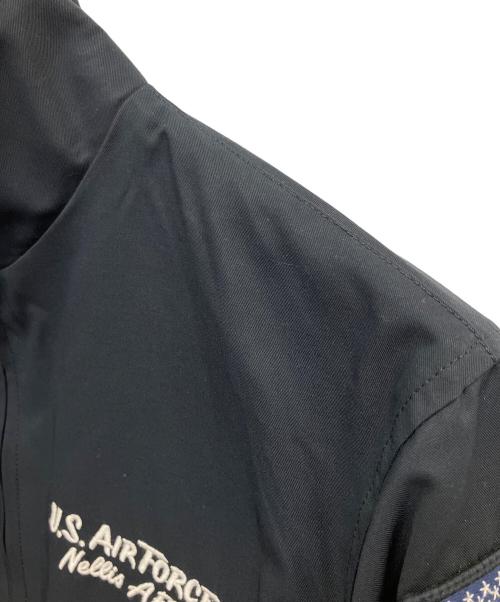 AVIREX（アヴィレックス）AVIREX (アヴィレックス) ジップアップジャケット ブラック サイズ:SIZE Mの古着・服飾アイテム