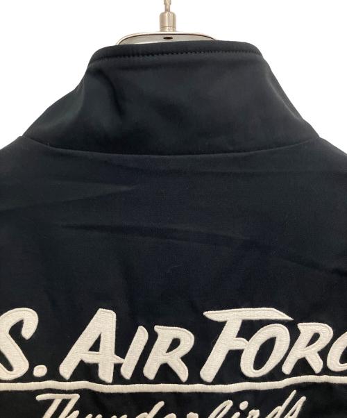 AVIREX（アヴィレックス）AVIREX (アヴィレックス) ジップアップジャケット ブラック サイズ:SIZE Mの古着・服飾アイテム