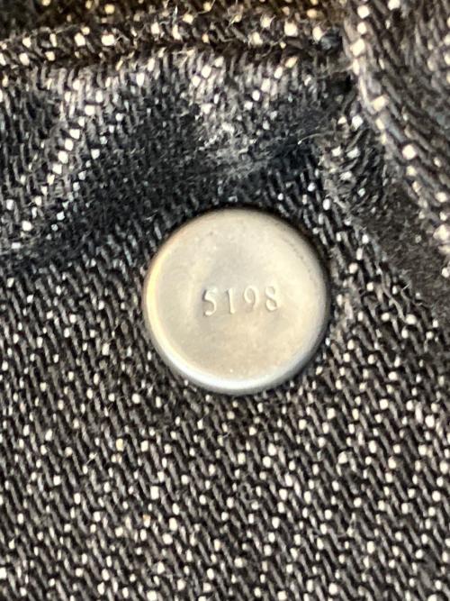 LEVI'S（リーバイス）LEVI'S (リーバイス) デニムジャケット ブラック サイズ:SIZE Sの古着・服飾アイテム