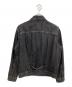 LEVI'S (リーバイス) デニムジャケット ブラック サイズ:SIZE S：8000円