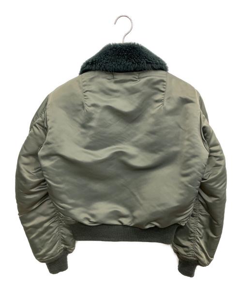 CAB CLOTHING（キャブ クロージング）CAB CLOTHING (キャブ クロージング) B-15D　フライトジャケット グリーン サイズ:SIZE 36の古着・服飾アイテム