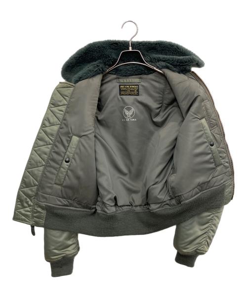 CAB CLOTHING（キャブ クロージング）CAB CLOTHING (キャブ クロージング) B-15D　フライトジャケット グリーン サイズ:SIZE 36の古着・服飾アイテム