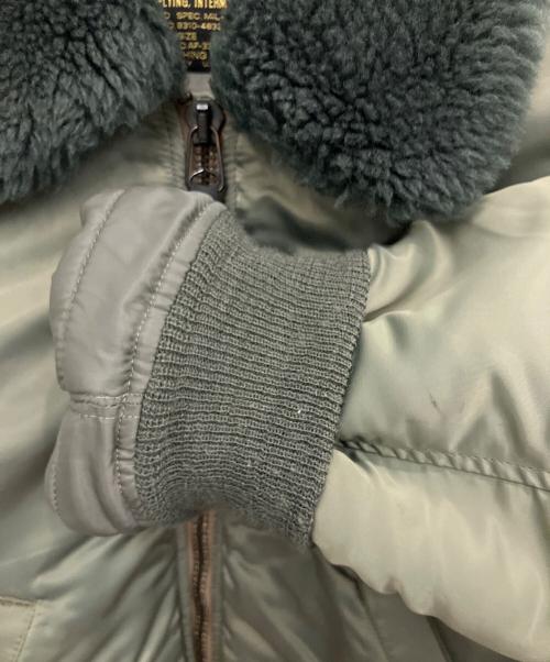 CAB CLOTHING（キャブ クロージング）CAB CLOTHING (キャブ クロージング) B-15D　フライトジャケット グリーン サイズ:SIZE 36の古着・服飾アイテム