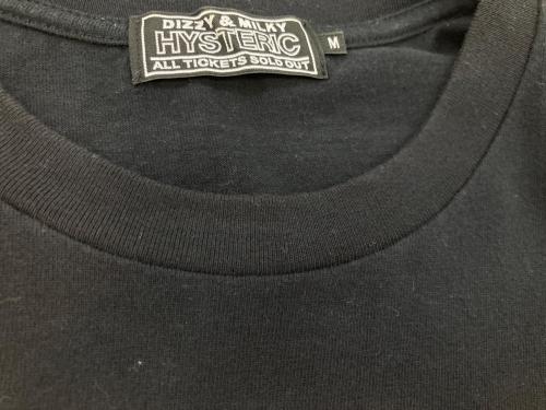 Hysteric Glamour（ヒステリックグラマー）Hysteric Glamour (ヒステリックグラマー) 半袖Tシャツ ブラック サイズ:SIZE Mの古着・服飾アイテム
