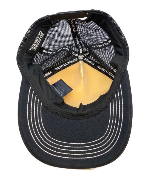 Hysteric Glamour（ヒステリックグラマー）Hysteric Glamour (ヒステリックグラマー) SPEEDSTER メッシュキャップ ホワイト×ブラックの古着・服飾アイテム