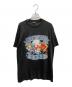 Spring Ford（スプリング フォード）の古着「We're Back Kickin' Ass プリント半袖Tシャツ」｜ブラック