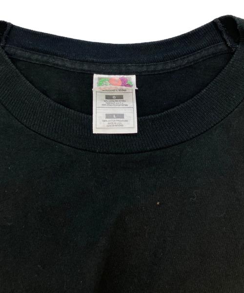 FRUIT OF THE LOOM（フルーツオブザルーム）FRUIT OF THE LOOM (フルーツオブザルーム) THE FIFTH ELEMENT 半袖Tシャツ ブラック サイズ:SIZE Lの古着・服飾アイテム
