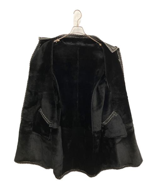 BALMAIN（バルマン）BALMAIN (バルマン) レザーコート ブラック サイズ:SIZE 11の古着・服飾アイテム