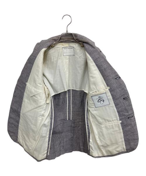 BROOKS BROTHERS（ブルックスブラザーズ）BROOKS BROTHERS (ブルックスブラザーズ) テーラードジャケット ブラック×ホワイト サイズ:SIZE BB1の古着・服飾アイテム