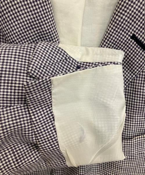 BROOKS BROTHERS（ブルックスブラザーズ）BROOKS BROTHERS (ブルックスブラザーズ) テーラードジャケット ブラック×ホワイト サイズ:SIZE BB1の古着・服飾アイテム
