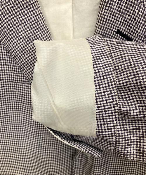 BROOKS BROTHERS（ブルックスブラザーズ）BROOKS BROTHERS (ブルックスブラザーズ) テーラードジャケット ブラック×ホワイト サイズ:SIZE BB1の古着・服飾アイテム