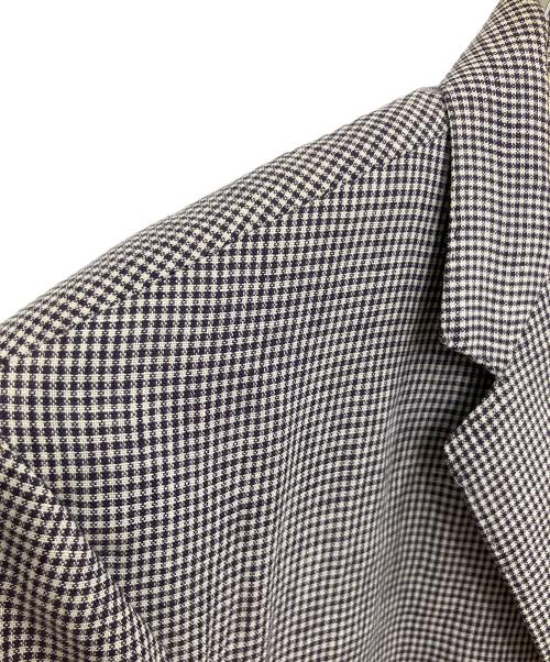 BROOKS BROTHERS（ブルックスブラザーズ）BROOKS BROTHERS (ブルックスブラザーズ) テーラードジャケット ブラック×ホワイト サイズ:SIZE BB1の古着・服飾アイテム