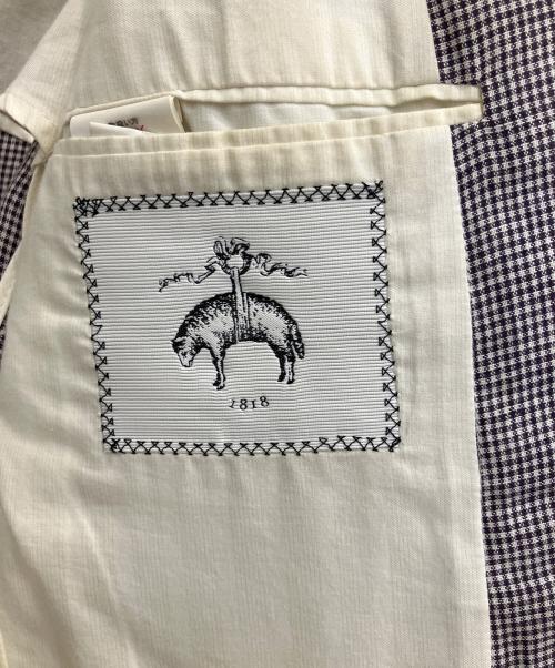 BROOKS BROTHERS（ブルックスブラザーズ）BROOKS BROTHERS (ブルックスブラザーズ) テーラードジャケット ブラック×ホワイト サイズ:SIZE BB1の古着・服飾アイテム