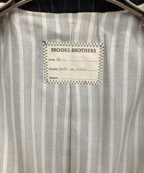 BROOKS BROTHERS（ブルックスブラザーズ）BROOKS BROTHERS (ブルックスブラザーズ) テーラードジャケット グレー×ホワイト サイズ:SIZE BB1の古着・服飾アイテム